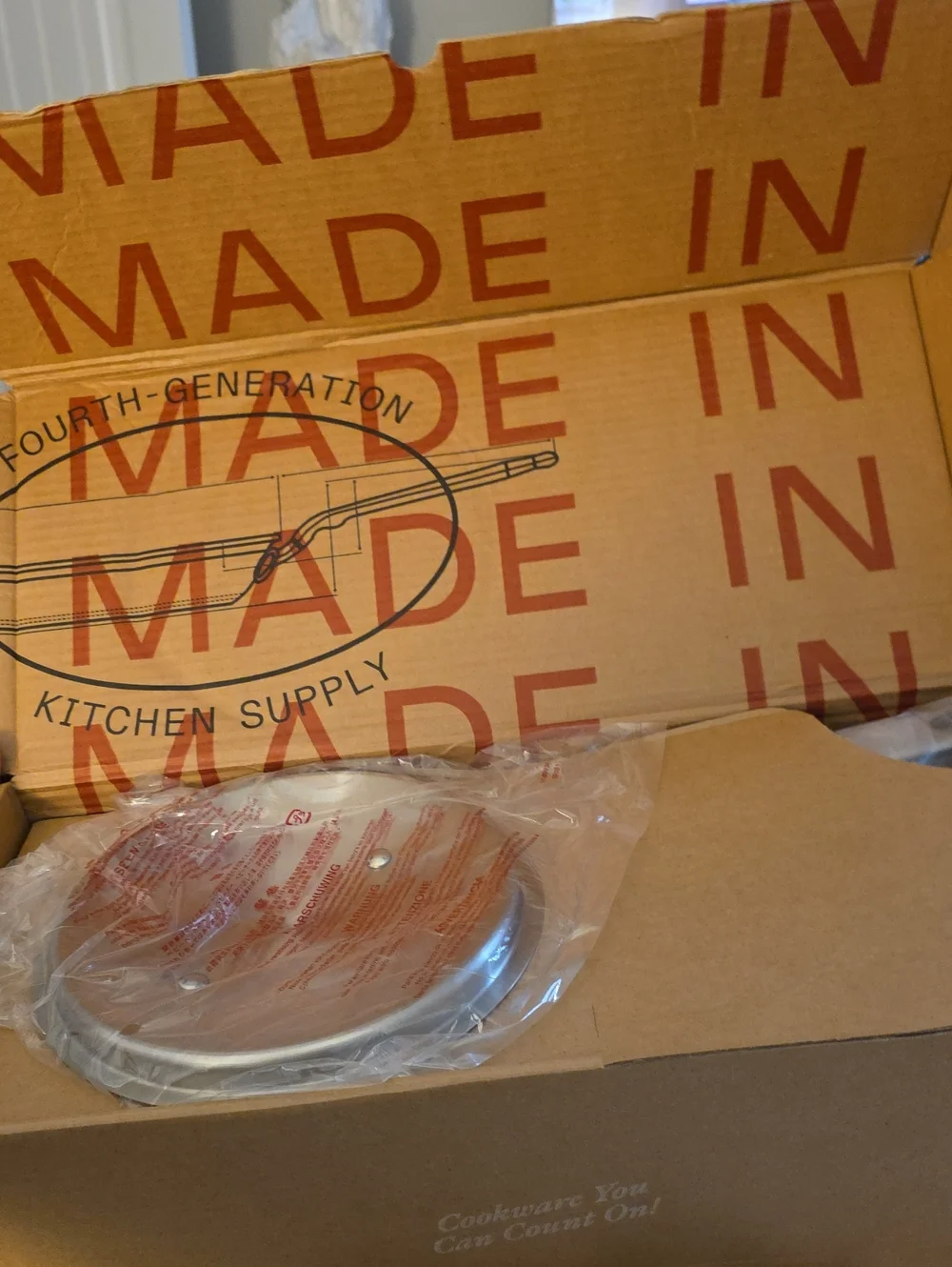 MADE IN COOKWARE Silver Stainless Steel Lid - Silver. CERAMICLAD 4 QT